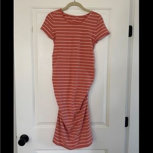 Short Sleeve T-Shirt Maternity Dress